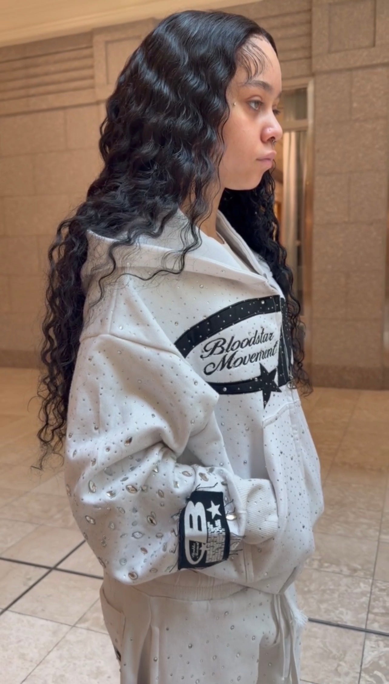 Constellation Zip Up Hoodie