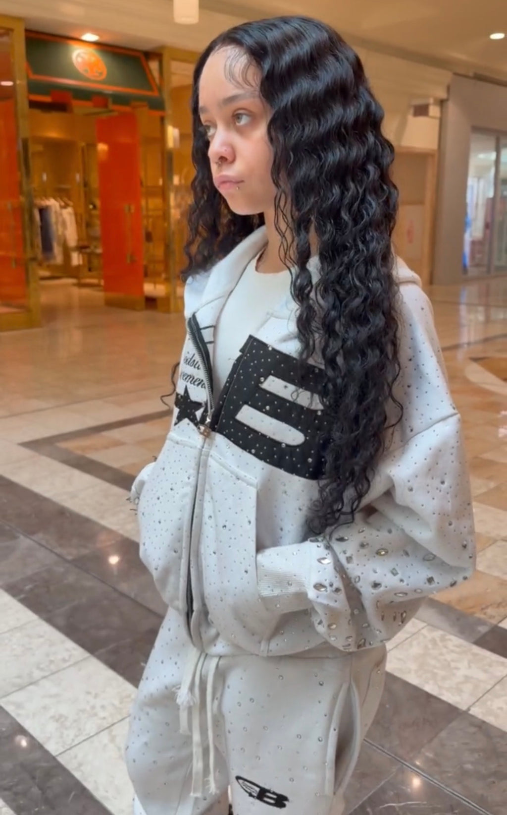 Constellation Zip Up Hoodie