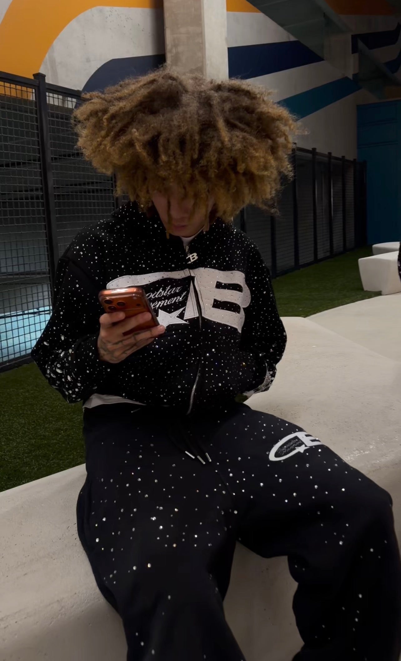 Constellation Zip Up Hoodie