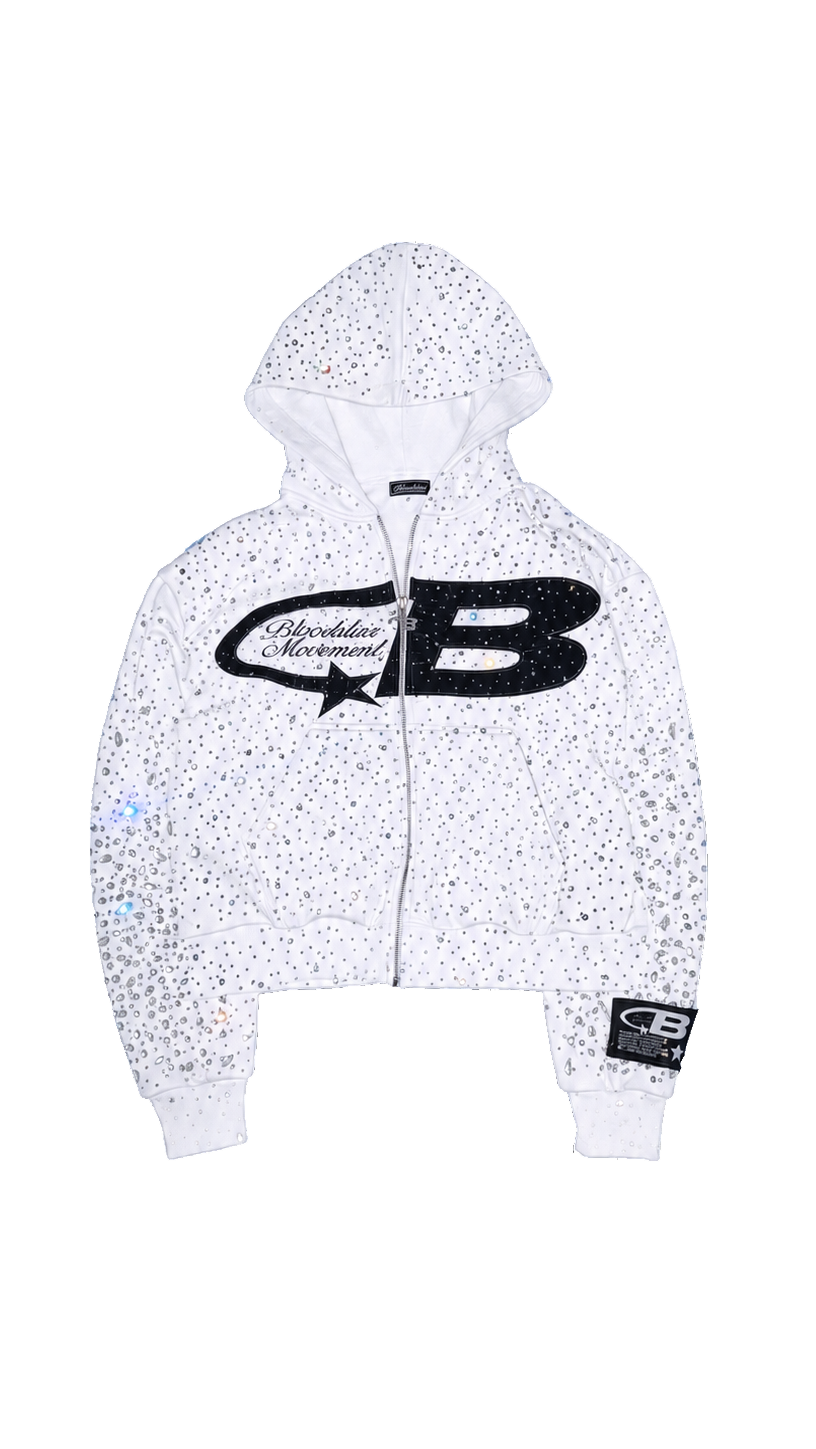 Constellation Zip Up Hoodie